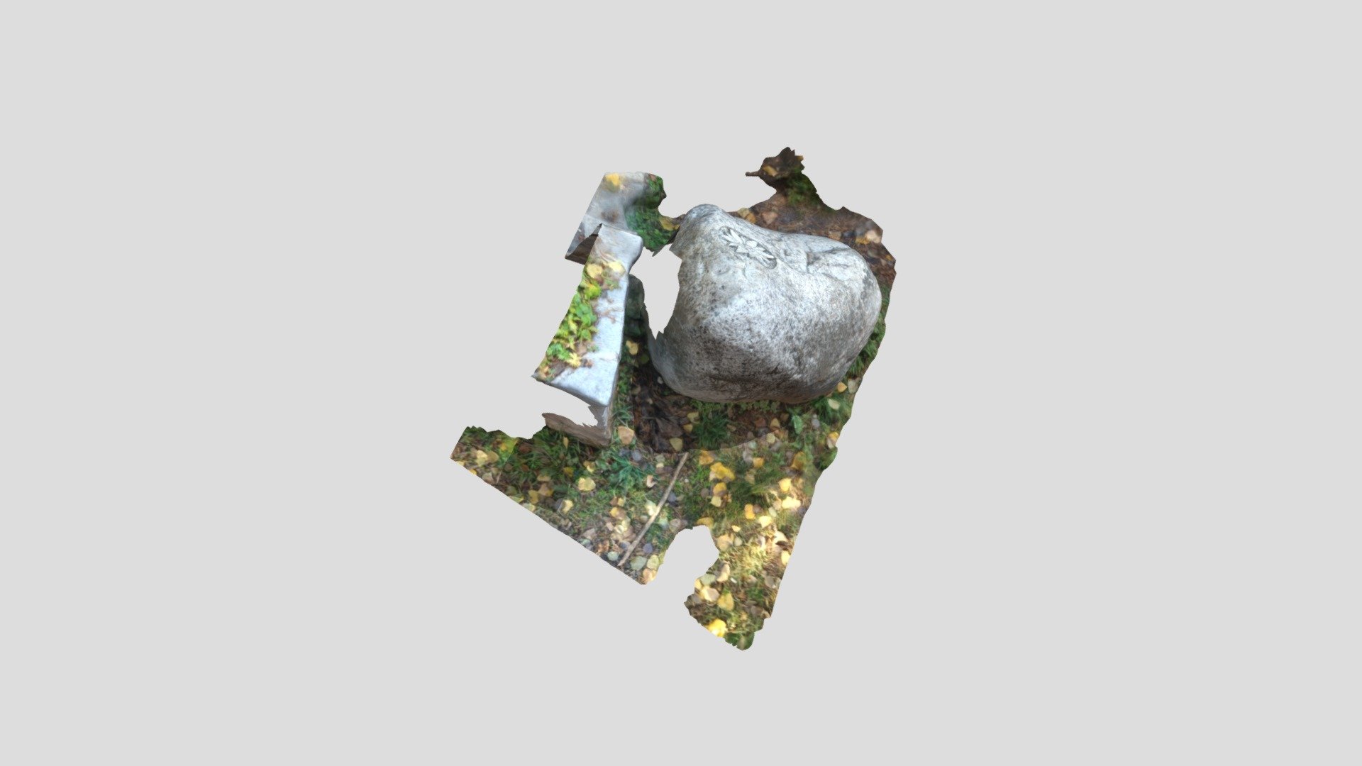 Stone flower — Sketchfab embed 3D viewer