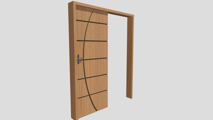 Porta de correr 3D Model