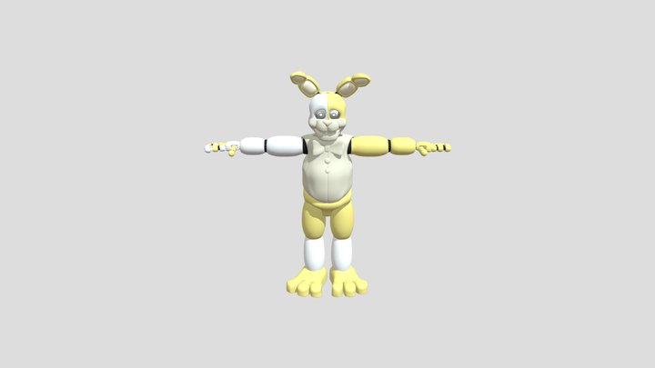 Spring bonnie porr 2 3D Model