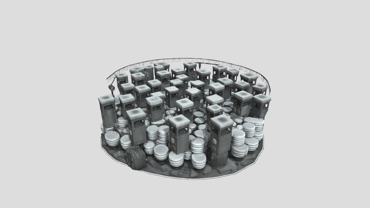 nuclear fuel rods – Free 3D Model STL