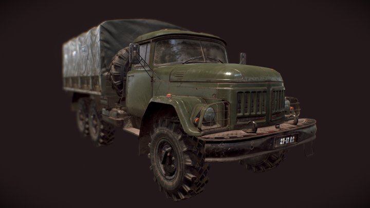 Zil131 3D Model