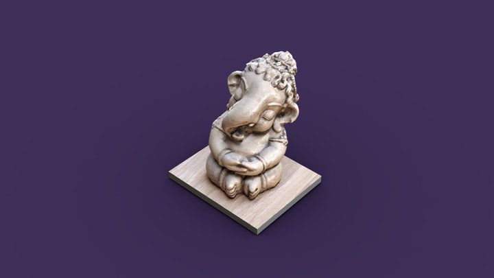 Ganesha souvenir PhotoScan 3D Model