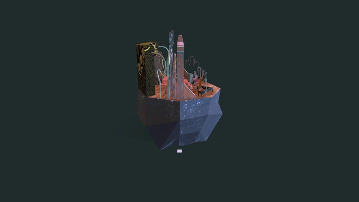 CurvyTheater Fantasmica 3D Model