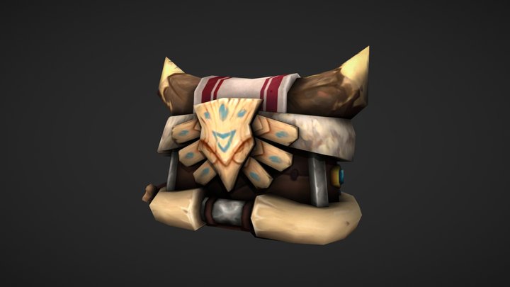 DAE WarChest 3D Model