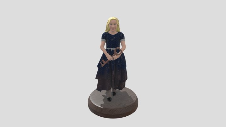Alice - Alice in Wonderland 3D Model