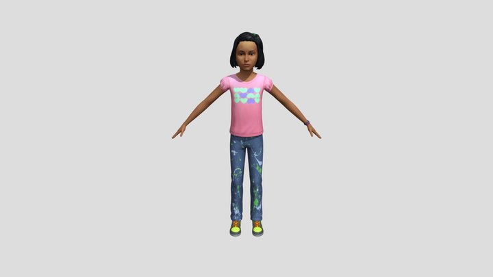 Olivia 3D Model