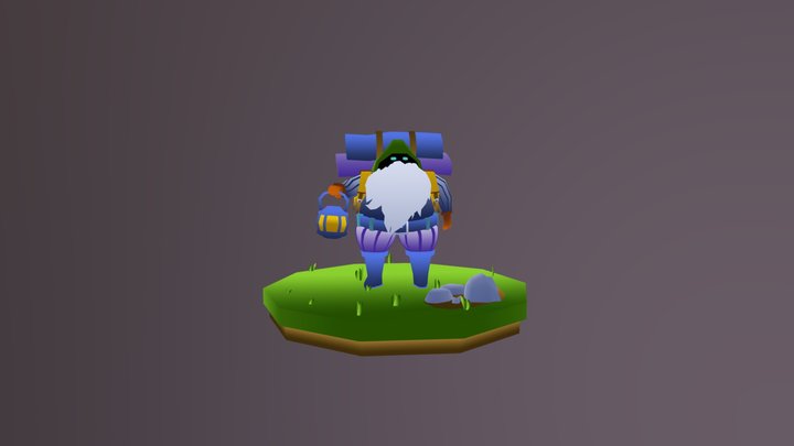 Dwarf Model 3D Model