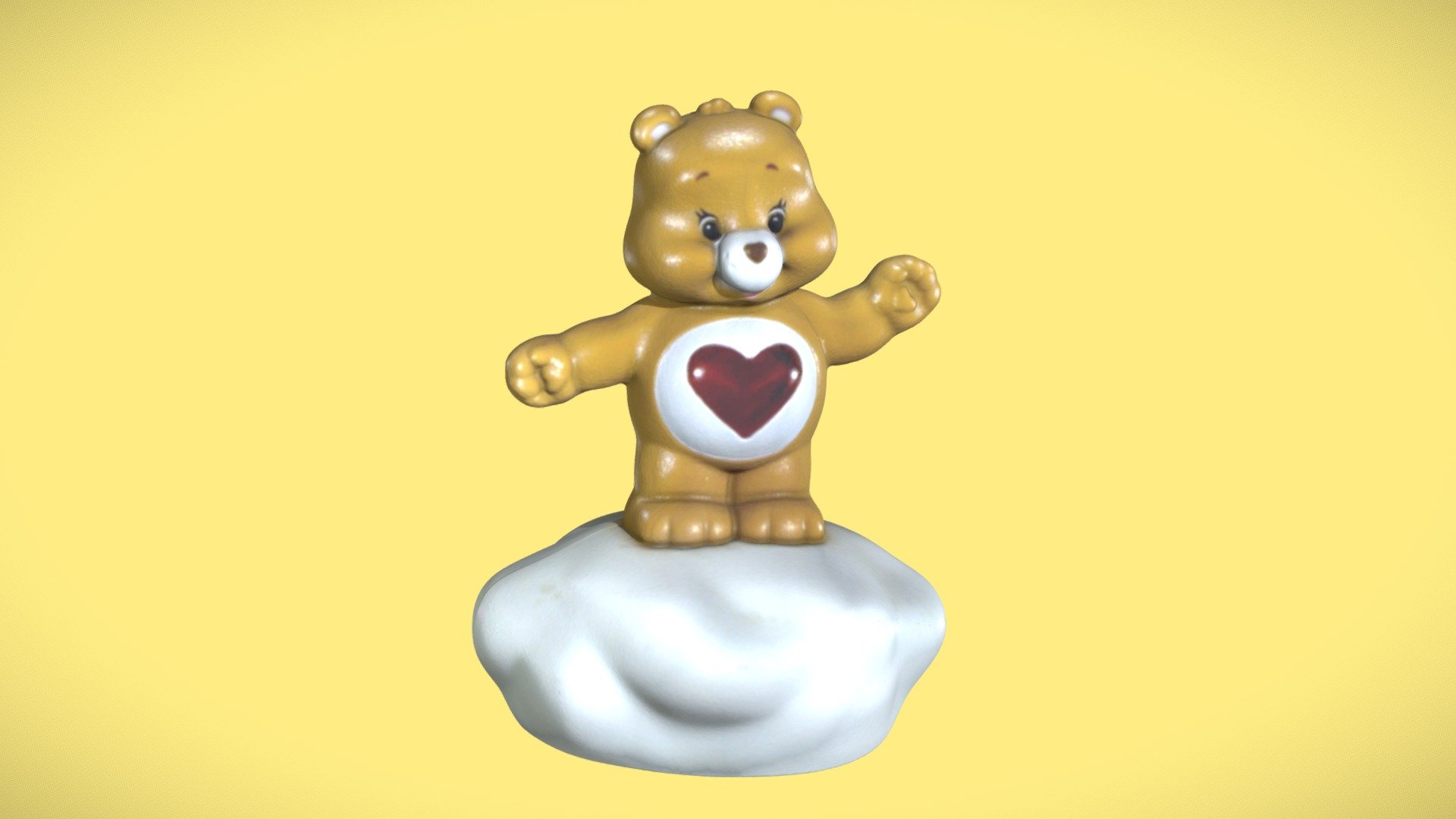 Care Bear Meal TOY - 3D SCAN