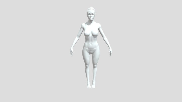 Female_anatomy__ Women_ Highpoly 3D Model