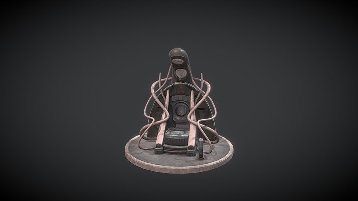 Trone - WorldSkill 3D Model