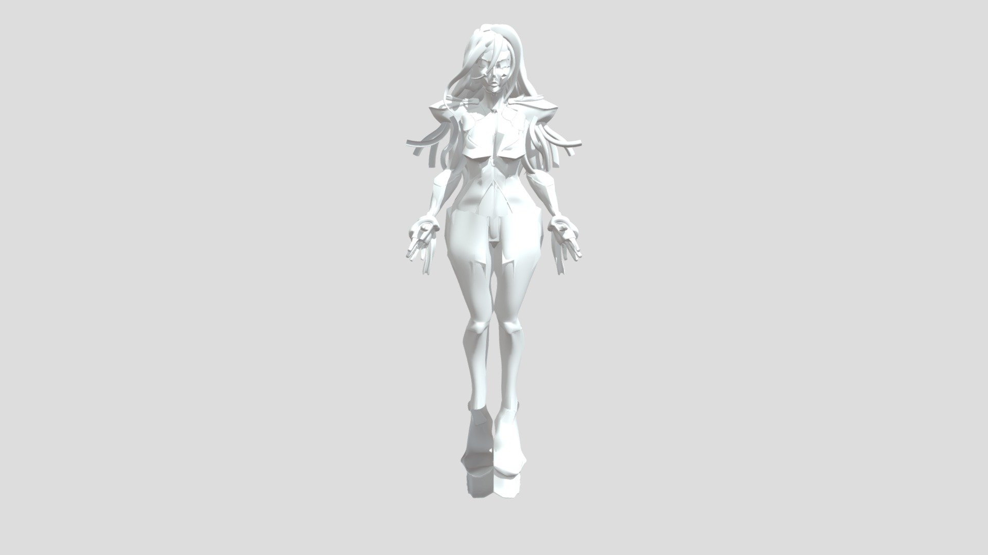 CHARACTER FULLBODY - 3D model by Amelia_Tan [58258ec] - Sketchfab