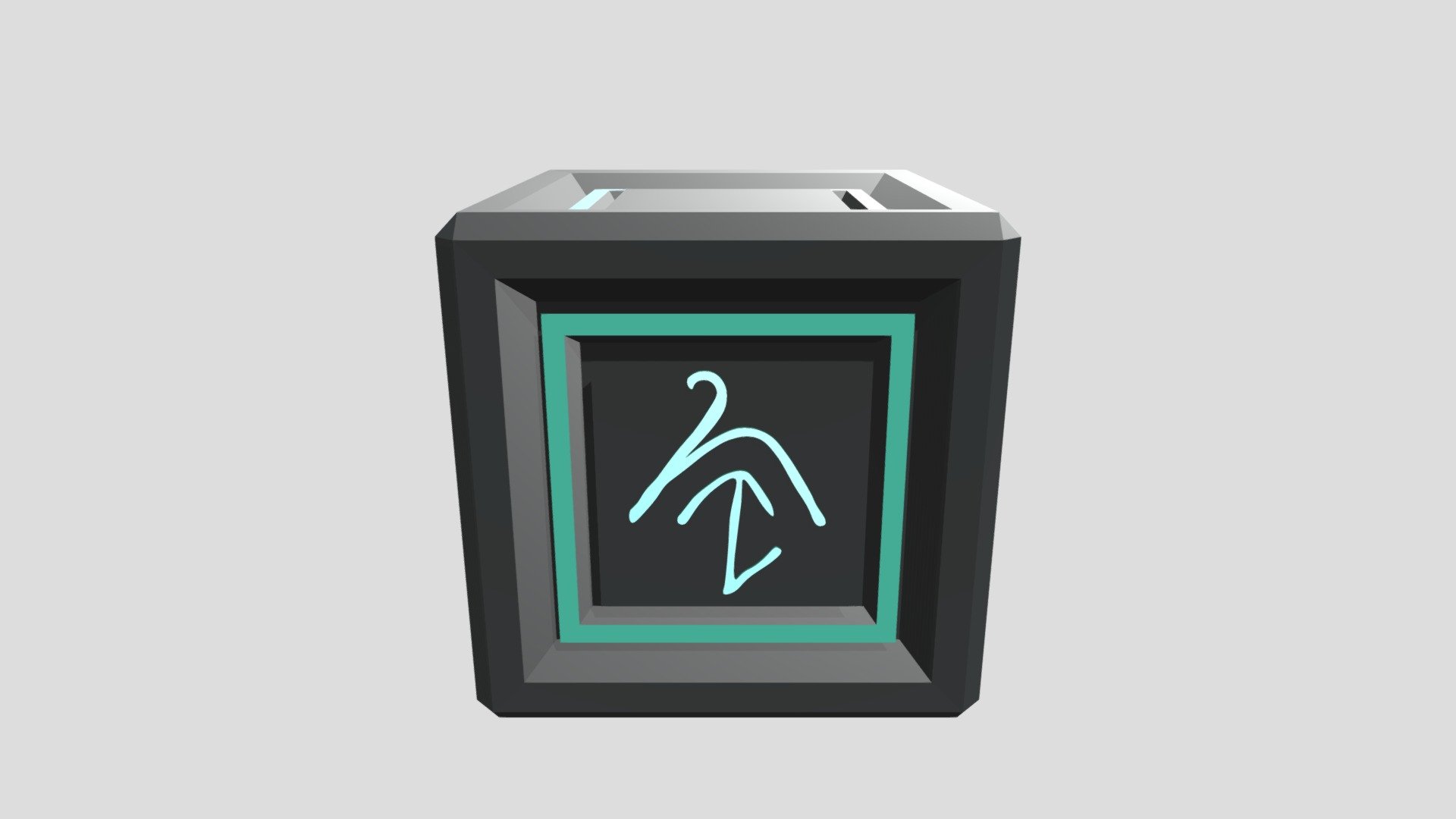 Cube 3 — Sketchfab embed 3D viewer