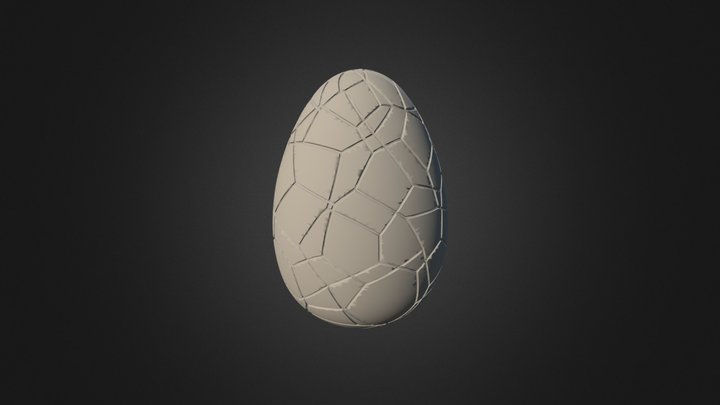 Vejce_vzor_zelva 3D Model