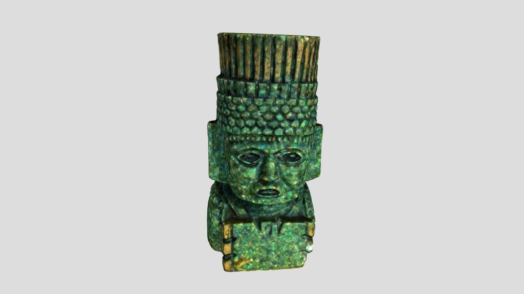 Tlaloc Deity Figurine