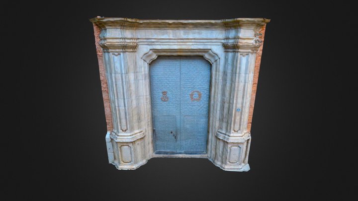 Puerta Iglesia Arciprestal San Jaime, Vila-real 3D Model