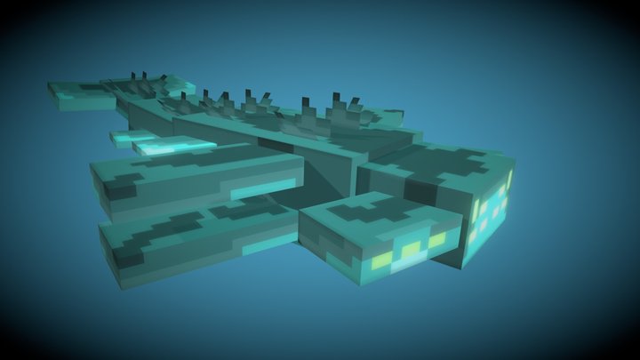 Mythical Shark 3D Model