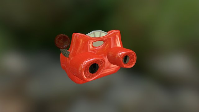 Viewmaster W Disk 3D Model