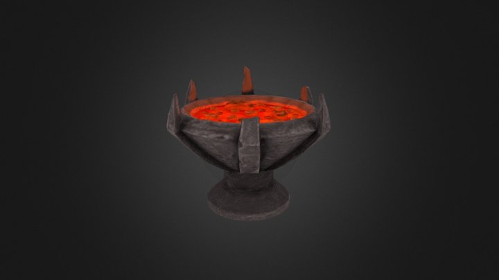 Lava Vase 3D Model