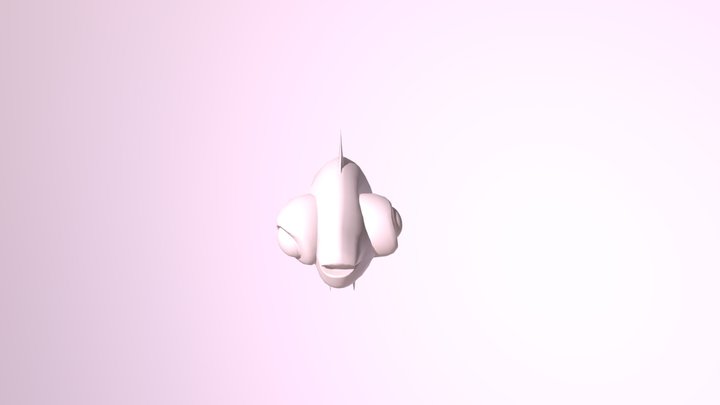 Fish Idle Animation 3D Model