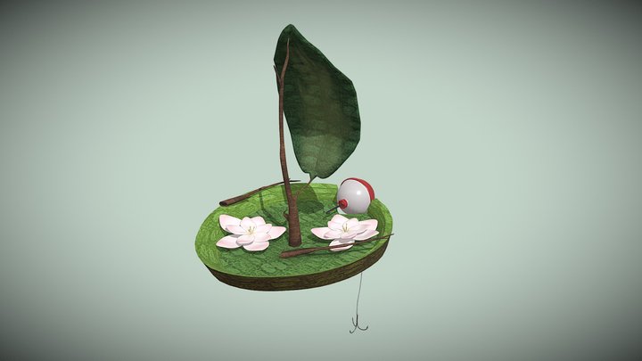 Lily Pad Rescue 3D Model