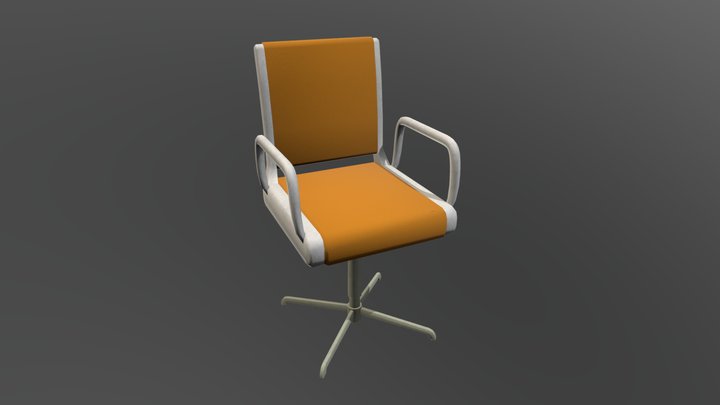 MANTIF Office chair (Lethal Company mod asset) 3D Model