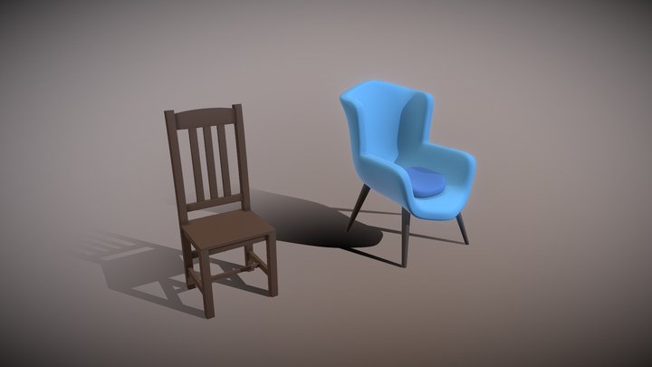 Viggo Kavermann SiNTLUCAS MV Stoelen 3D Model
