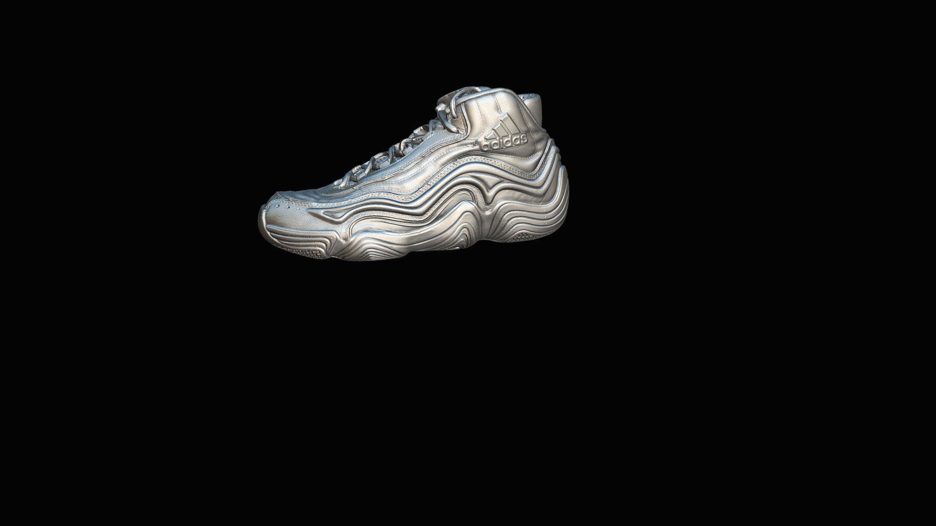 Adidas Shoe Scanned by Thunk3D Handheld Scanner