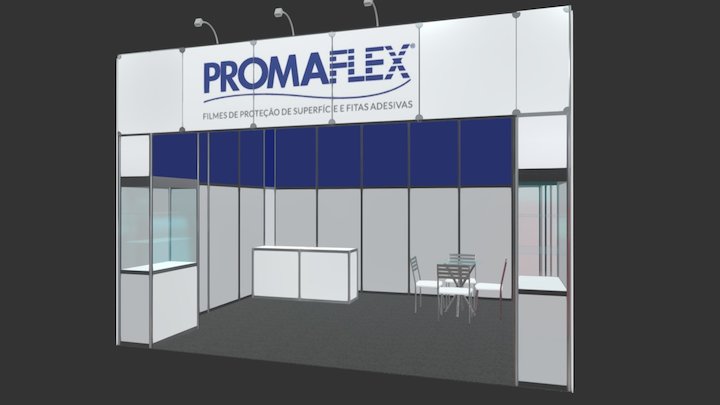 Stand Promaflex 3D Model