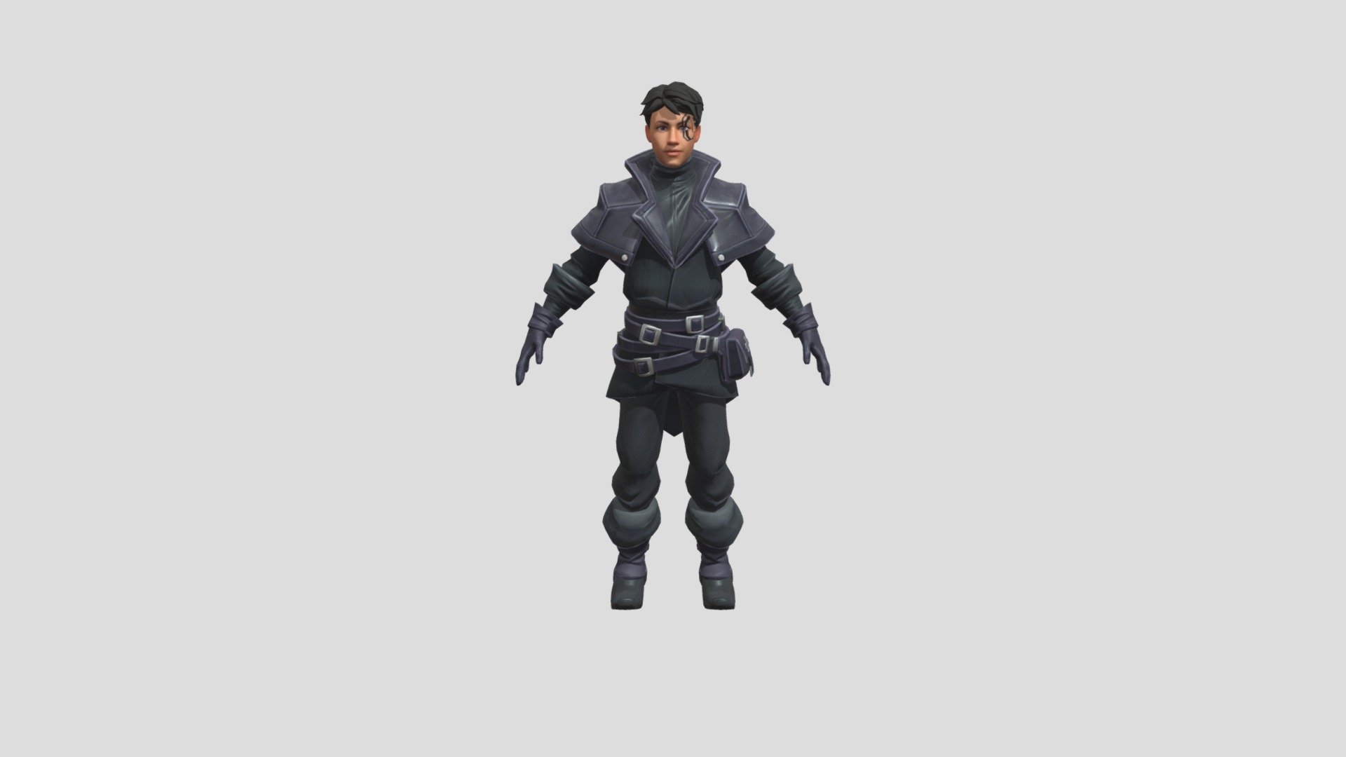 Xroseis, black hunter