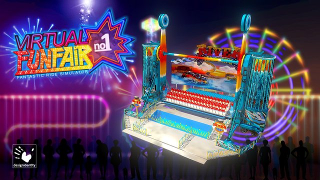 Virtual-FunFair - River-Rafting 3D Model