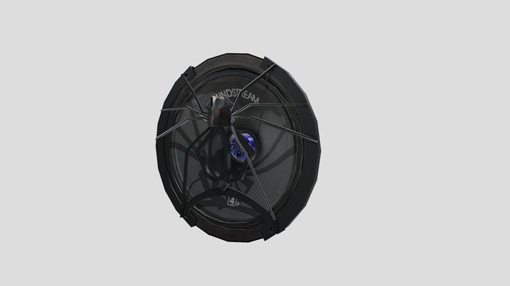 Speakers Sound system Soundstream 3D Model