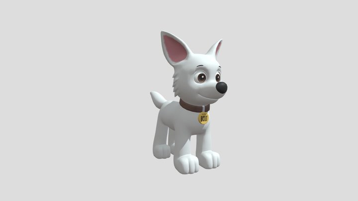 Bolt (PAW Patrol Style) 3D Model