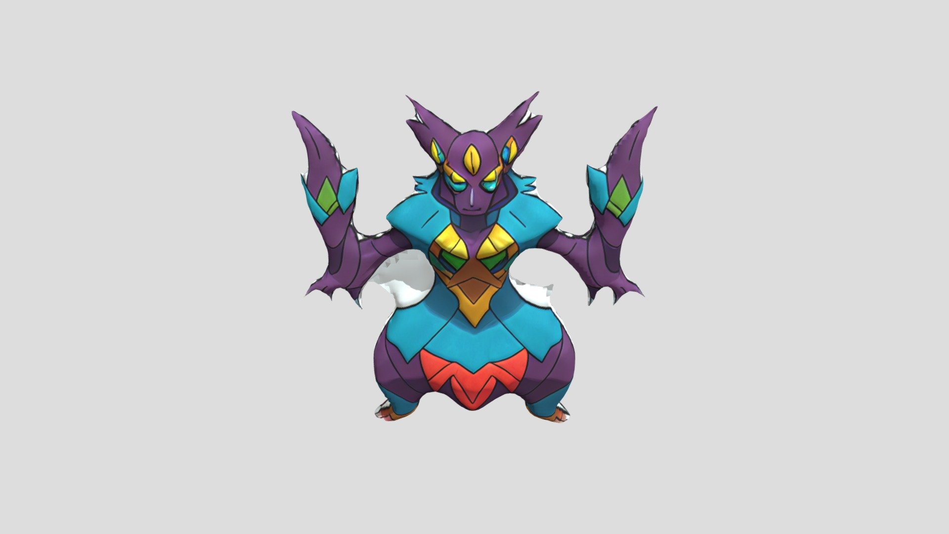 Pokemon Goal 937 - Download Free 3D model by klrxyz [5830079] - Sketchfab