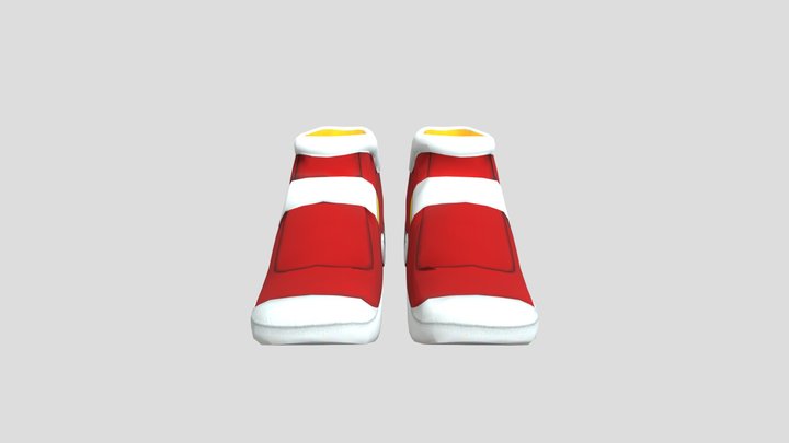 sonic soap shoes 3D Model