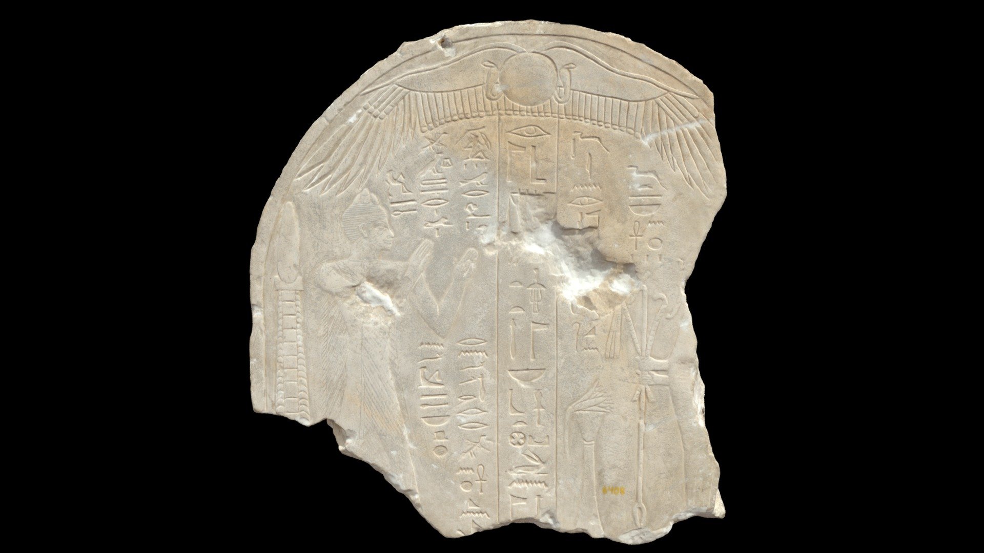 Napatan Stela of Pekatror - E6408 - 3D model by ISAC Museum, University ...