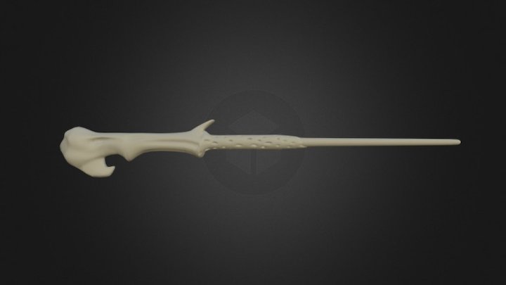voldemort wand 3D Model