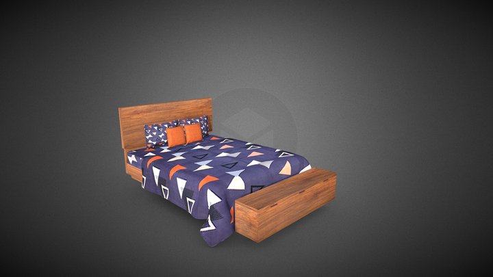 Staylish Bed 3D Model