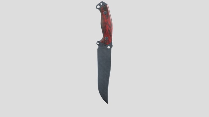 Hunter Knife 3D Model
