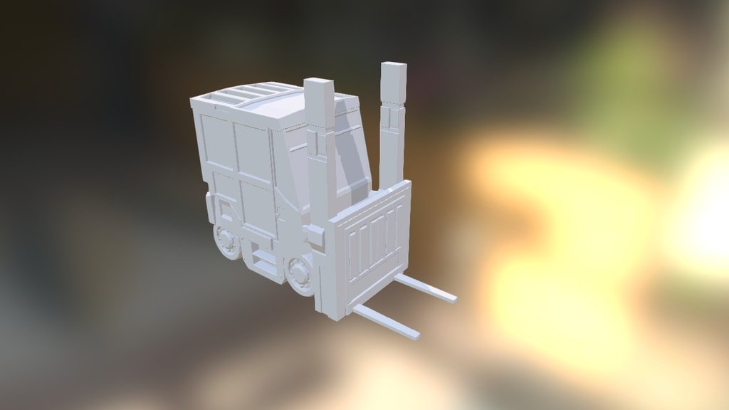 WIP MGS PSX Shadow Moses Cargobay forklift