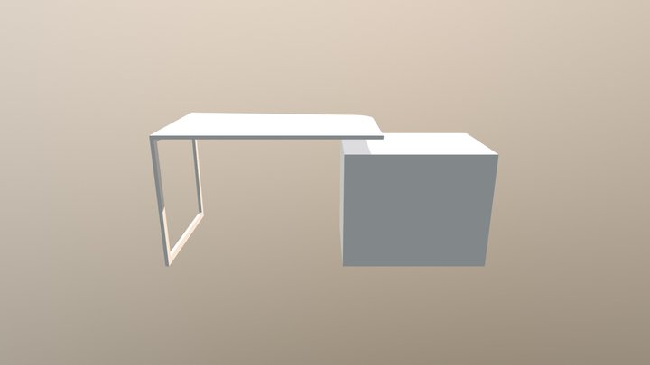Стол 2 3D Model