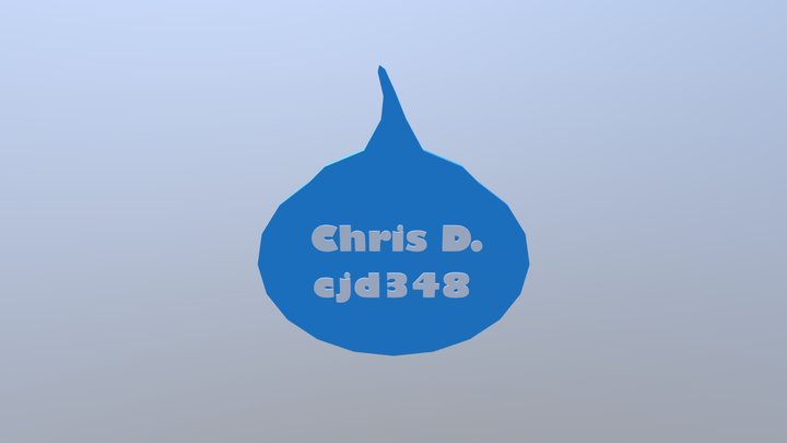 Maker Coin 3D Model