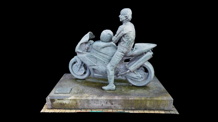 Joey Dunlop 3D Model