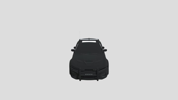 Dodge-charger-srt-police 3D Model