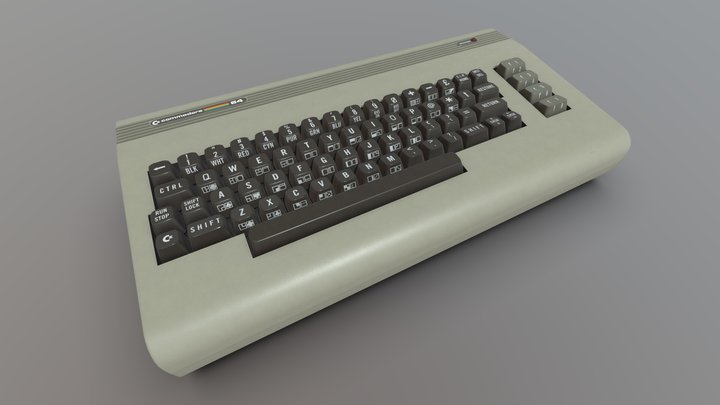 Commodore 64 (1982) 3D Model