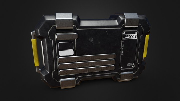 Utility case "Elite Dangerous" fan art 3D Model