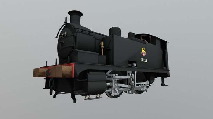 Great Eastern Railway Y4 Shunting Tank 3D Model