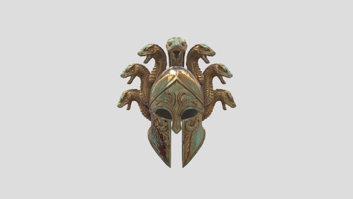 helmet003_highpoly_Hydra 3D Model