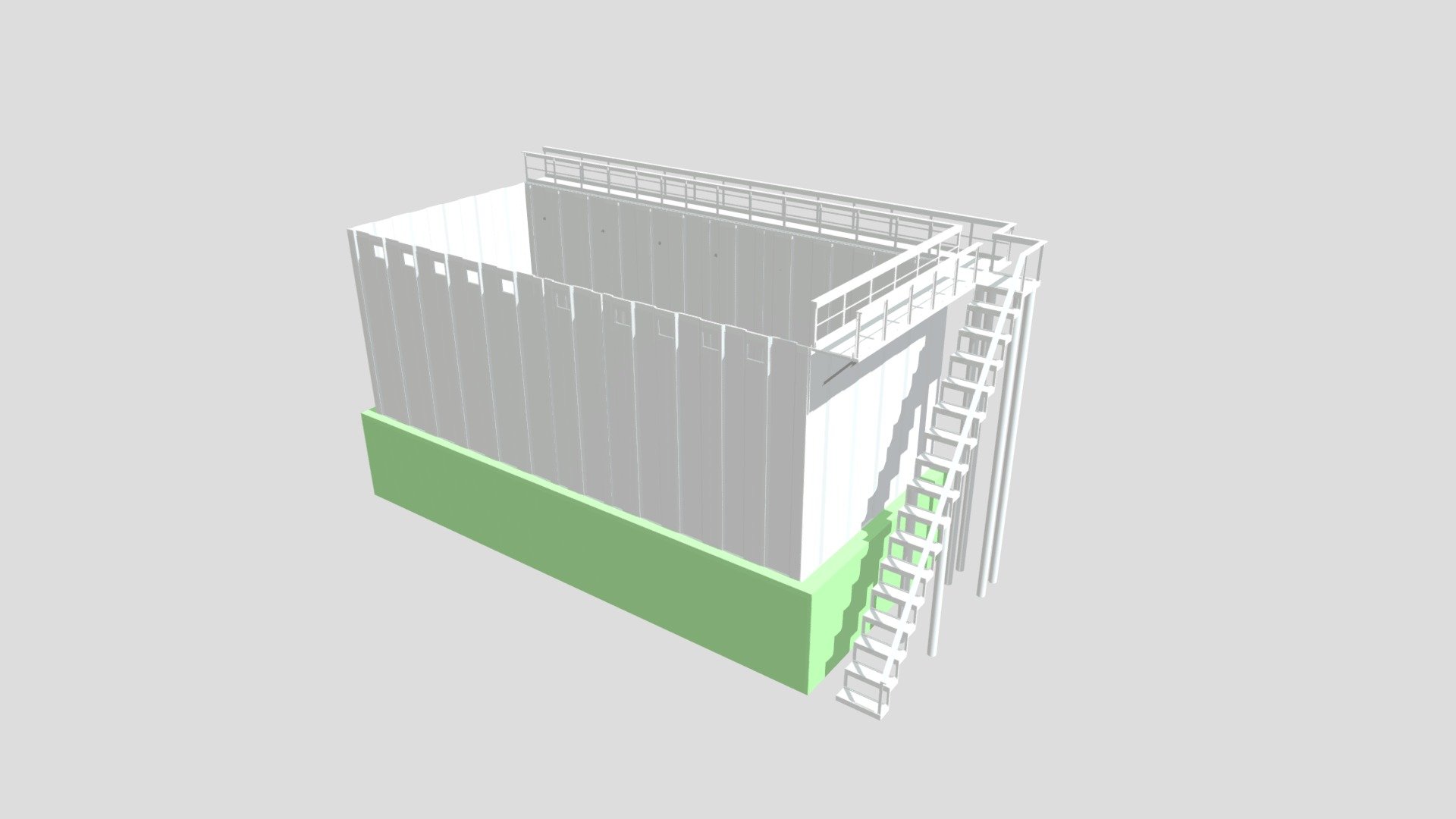 Container - 3D model by qasym [5836303] - Sketchfab