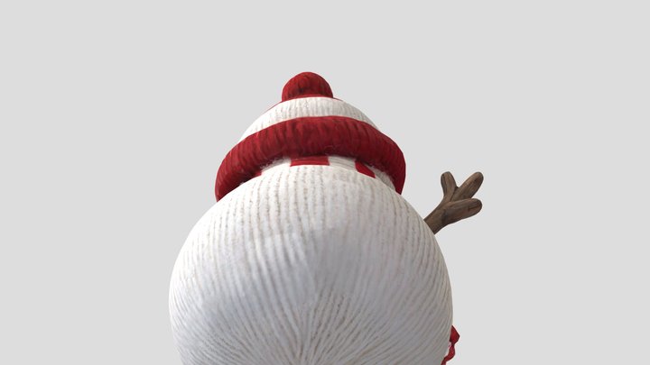 Snowy Delight 3D Model