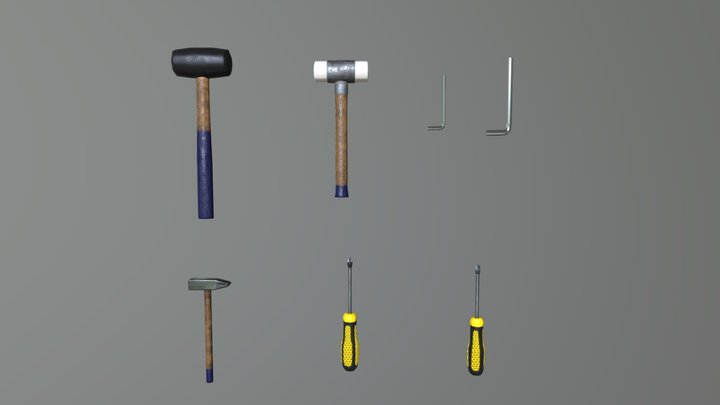 Tools 01 3D Model